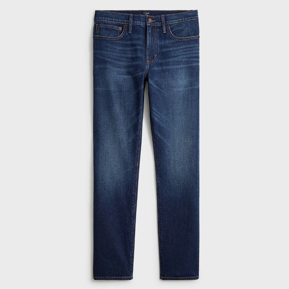 J. Crew Jeans Flex Straight 5-Pockets  Zip Fly Size 38 Waist 30” Length (Inseam) - Picture 1 of 16